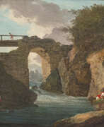 Peinture de paysage. HUBERT ROBERT (PARIS 1733-1808)