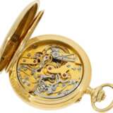 Taschenuhr: exquisites Vacheron & Constantin Ankerchronometer mit Chronograph, Doppelsignatur, Originalbox, fantastischer, neuwertiger Zustand, ca. 1920 - photo 2