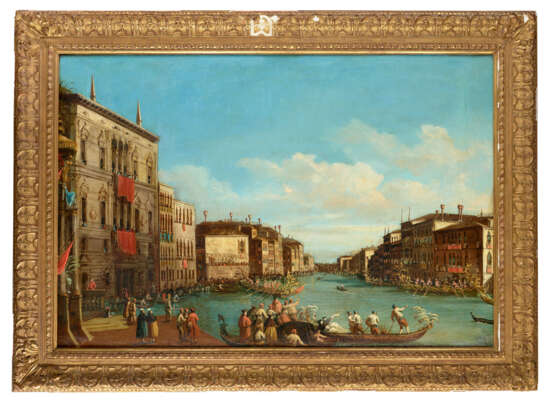 ÉCOLE VÉNITIENNE DU XVIIIe SIÈCLE, ENTOURAGE DE GIOVANNI ANTONIO CANAL DIT CANALETTO - фото 2