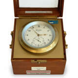 Marinechronometer: seltenes Glashütter Chronometer, VEB Glashütter Uhrenbetriebe Glashütte/Sa., Kaliber 71 Quarz - Marinechronometer, 1975-1990 - photo 1