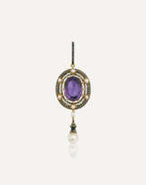 CARLO GIULIANO RENAISSANCE REVIVAL AMETHYST, PEARL AND ENAMEL PENDANT