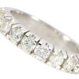 Ring: hochwertiger vintage Halbmemoire-Ring mit Brillanten, ca. 1ct - photo 1