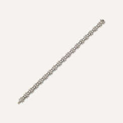 TIFFANY & CO., JEAN SCHLUMBERGER DIAMOND AND PLATINUM BRACELET