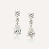 DIAMOND AND CULTURED PEARL EARRINGS - photo 1