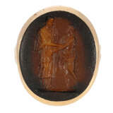 Ring: antiker Siegelring mit Steingemme, 19. Jahrhundert, Gemme möglicherweise deutlich älter - Foto 2
