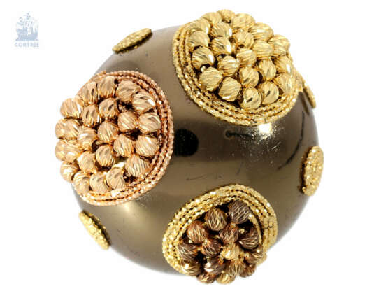 Ring/Anhänger/Ohrschmuck: äußerst ausgefallenes Designer-Schmuck-Set aus dem Hause Suulin, italienische Handarbeit aus 18K Gold - фото 4