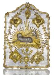 Altartafel mit Lamm Gottes und den Sieben Siegeln