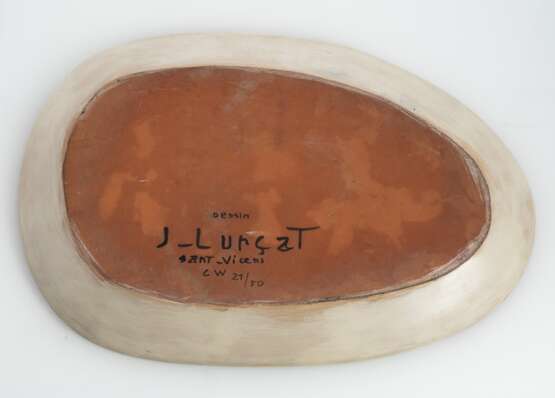 Jean Lurcat (1892-1966) - Große Keramik-Platte mit Eule - photo 2