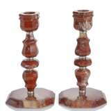 Paar Kerzenständer aus Jaspis - фото 1