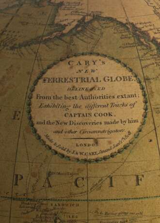 Paar seltene George III Erd- und Himmelsgloben mit Kompass - фото 4