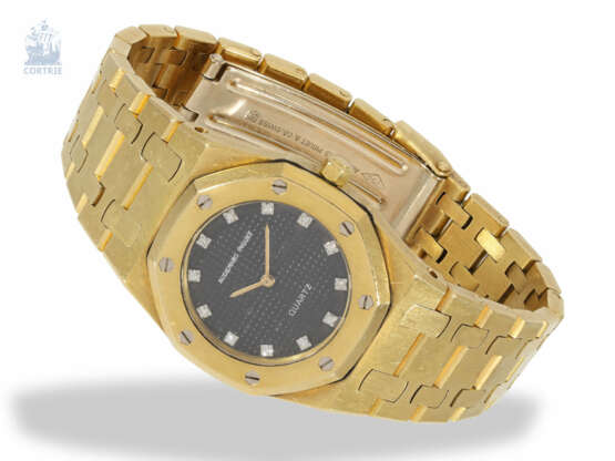 Armbanduhr: luxuriöse vintage Damenuhr, Audemars Piguet, Geneve, "Royal Oak-Lady Diamond", No. 2909, 1990er Jahre - фото 1