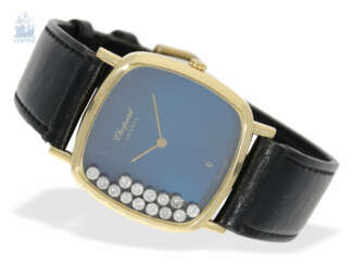 Armbanduhr: luxuriöse und sehr seltene Chopard Damenuhr Ref. H2633 "Happy Diamonds", Sonderedition Kutchinsky, ca.1980