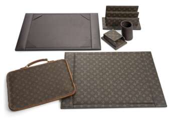Louis Vuitton Schreibtisch-Sets und Aktentasche