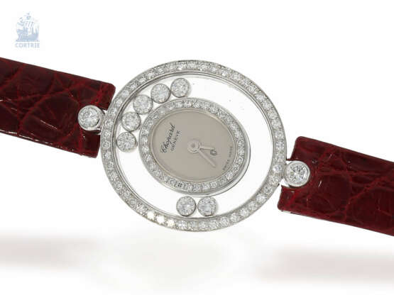 Armbanduhr: hochfeine vintage Chopard Damenuhr "Happy Diamonds", sehr seltenes Luxusmodell, Ref. 5181 - photo 1