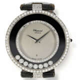 Armbanduhr: luxuriöse, große Damenuhr Chopard Happy Diamonds "Big size", in 18K Weißgold, Ref. H2563, 80er Jahre - Foto 2