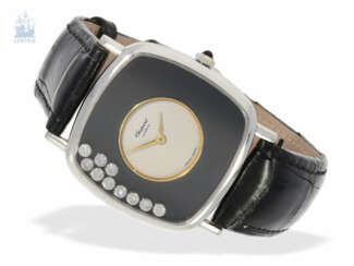 Armbanduhr: luxuriöse und sehr seltene Chopard Damenuhr Ref. 5089 "Happy Diamonds", Sonderedition Kutchinsky, ca.1980