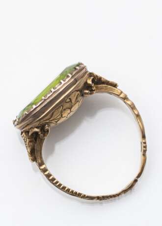 Viktorianischer Ring mit Peridot - photo 3
