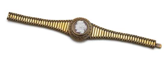 Viktorianisches Armband mit Muschelkamee - Foto 2