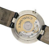 Armbanduhr: elegante, automatische vintage Designer-Uhr "Disco Volante", Chaumet Paris, 18K Weißgold, 90er Jahre - photo 2