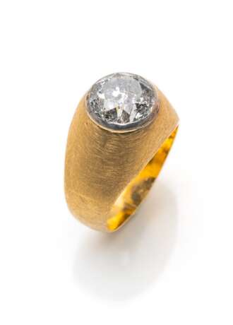 Solitär - Diamant-Ring - фото 1