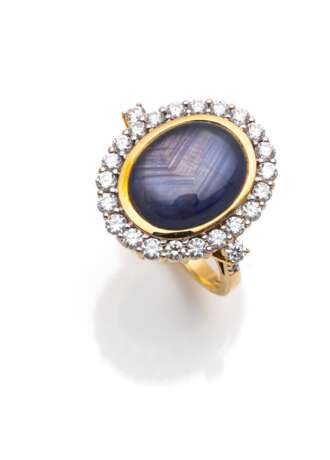 Sternsaphir Brillant Ring - photo 1