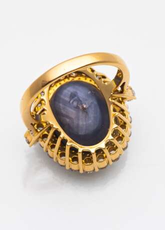 Sternsaphir Brillant Ring - photo 2