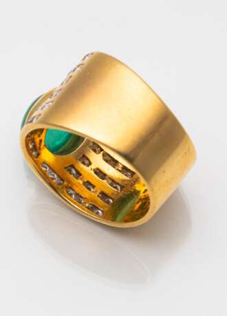 Smaragd Brillant Ring - photo 3