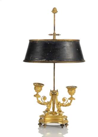 Directoire Tischlampe aus Bronze - фото 1