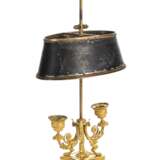 Directoire Tischlampe aus Bronze - Foto 2