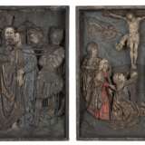 Zwei Relieftafeln aus der Passion Christi - Foto 1