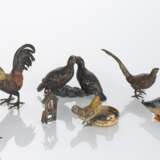 Sieben Wiener Bronzen - verschiedene Vögel - Foto 2