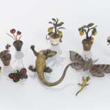 Konvolut Wiener Bronzen - Insekten, Reptilien und Pflanzen - Foto 2