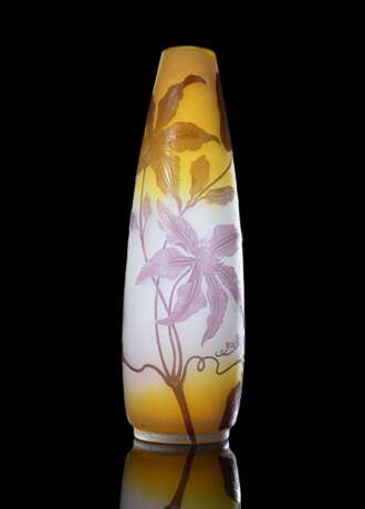 Große Vase mit Blumendekor - Foto 1