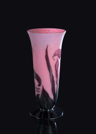 Vase mit Kalla Dekor - Foto 2