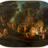 *Jean-Baptiste Pater (1695 - 1736) Celebrating a festival outdoors - photo 1