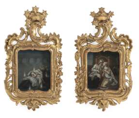 Gemäldepaar Heiliger Johannes von Nepomuk