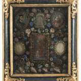 Klosterarbeit mit Nepomuks-Zunge, Heiligem Matthias, Antonius von Padua und Johannes Nepomuk - photo 2