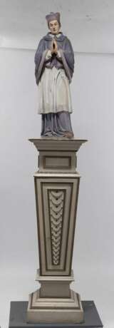 Heiliger Johannes Nepomuk mit Ziersäule - Foto 2