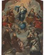 Catalogue des produits. Maria Immaculata mit Heiligen