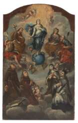 Maria Immaculata mit Heiligen