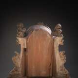 Barocker Altar-Schrein mit Johannes Nepomuk Figur - Foto 3