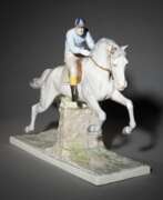 Изделия из фарфора. Jockey zu Pferd
