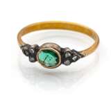 Ring mit grünem Farbstein - фото 2