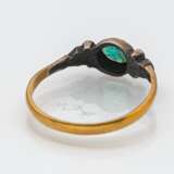 Ring mit grünem Farbstein - фото 3