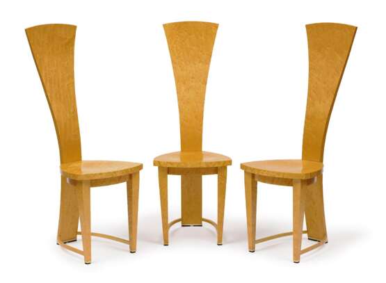 Acht Stühle F 5 "Frankfurter Stuhl" - Foto 1