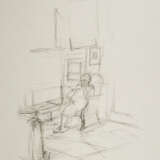 Alberto Giacometti (1901 - 1966) Artist`s Mother seated Lithograph on Rives - photo 1