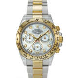 ROLEX, YELLOW GOLD, STAINLESS STEEL, AND DIAMOND-SET 'DAYTONA', WITH MOTHER OF PEARL DIAL, REF. 116503 - фото 1
