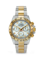 ROLEX, YELLOW GOLD, STAINLESS STEEL, AND DIAMOND-SET 'DAYTONA', WITH MOTHER OF PEARL DIAL, REF. 116503