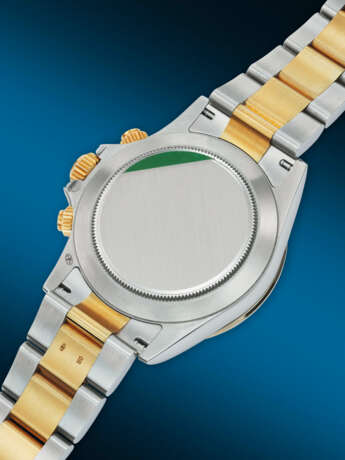 ROLEX, YELLOW GOLD, STAINLESS STEEL, AND DIAMOND-SET 'DAYTONA', WITH MOTHER OF PEARL DIAL, REF. 116503 - фото 3