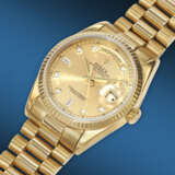 ROLEX, YELLOW GOLD 'DAY-DATE', REF. 118238 - photo 2